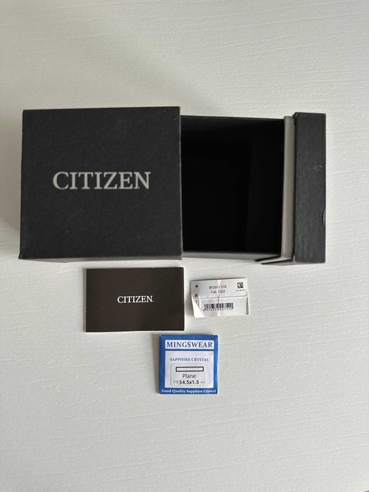 Zegarek kwarcowy Citizen BF2011-51E - szafir - nowa bateria