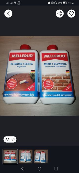 Preparat do czyszczenia i impregnacji klinkieru