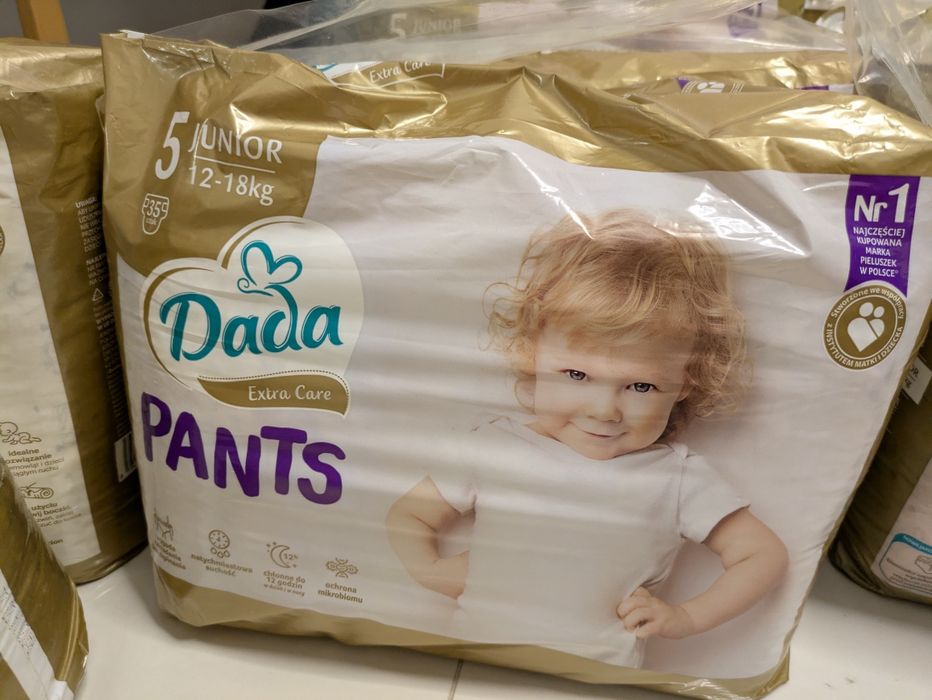 Pampersy DADA Extra CARE 5 12-18 KG 42 SZT JUNIOR PANTS