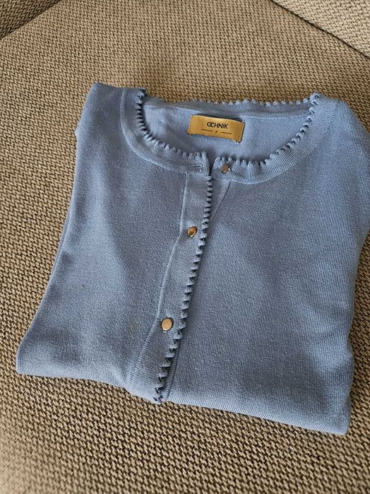 Sweterek S Ochnik błękitny nowy