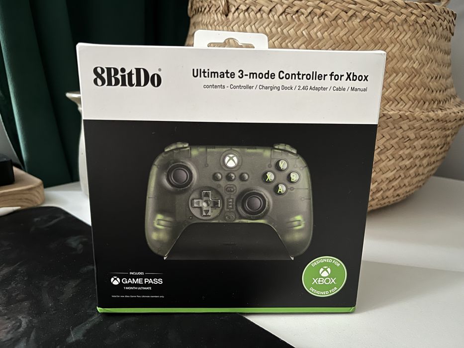 8Bitdo Oryginalny pad Ultimate 3 mode JADE XBOX BT 2.4G + Game Pass