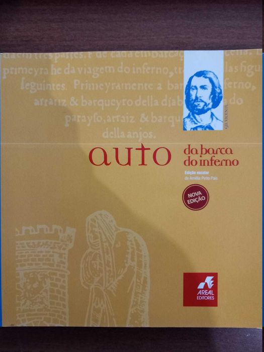 Livro "Auto da Barca do Inferno" - Edição escolar - Areal Editores