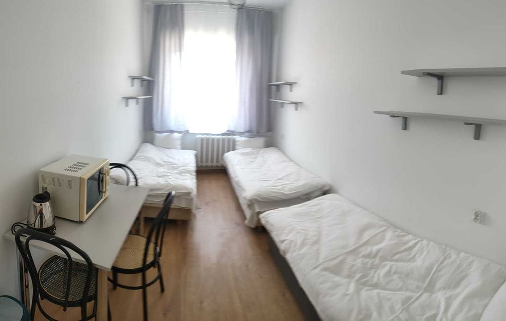 Hostel, kwatery pracownicze, pokoje