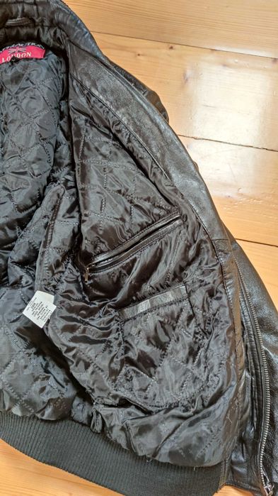 Kurtka skórzana męska L