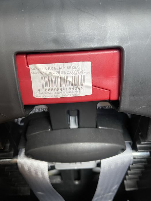 Дитяче автокрісло britax romer king 2 ls