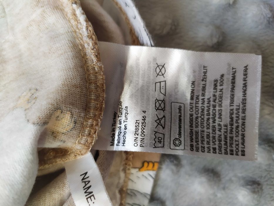 Bluzka dziewczęca sowa Harry Potter H&M 122/128
