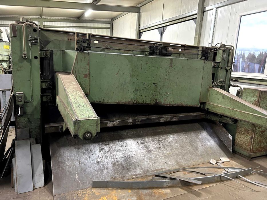 Gilotyna do blachy nozyce 3100mm ciecia 10mm grubosc