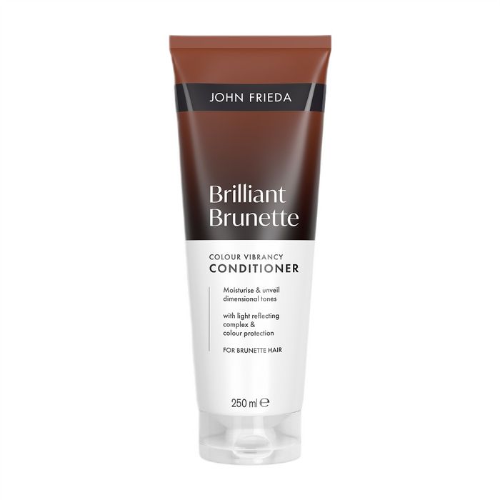 John Frieda Brilliant Brunette odżywka do włosów brązowych 250ml