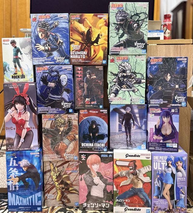 Оригінальні аніме фігурки Chainsaw Man Naruto
