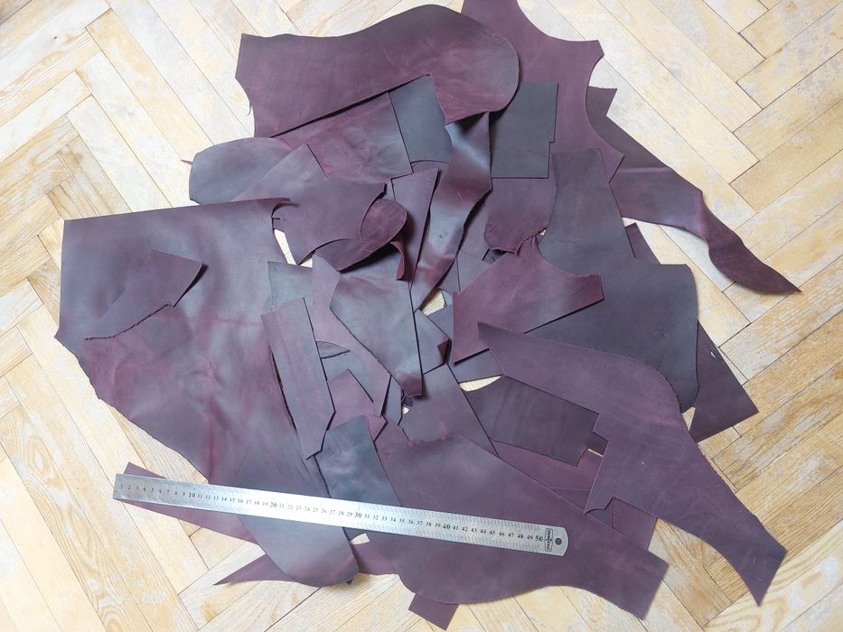 Шкіра крейзі хорс бордова