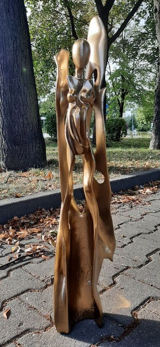 Rzeźba 80cm z jednego kawałka drewna