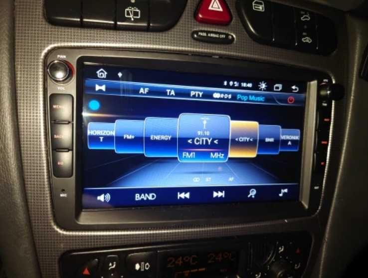Android Auto Radio Mercedes Exclusivo C CLK w203 w209 w211 NOVO