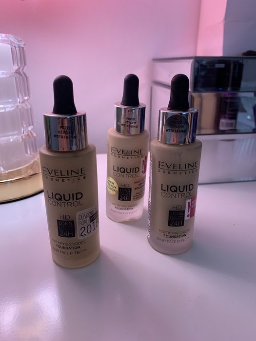 Eveline Podkład Liquid Control 010 Light Beige