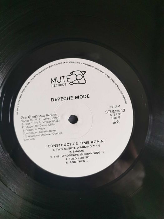DEPECHE MODE – Construction Time Again