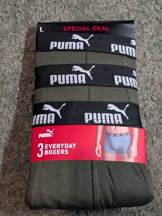 Bokserki PUMA L Khaki