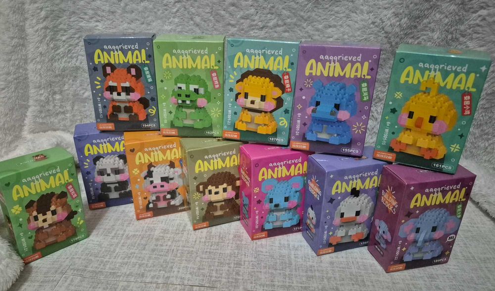 Blocos de construção coleccionáveis