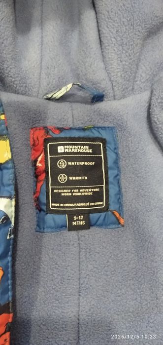 Детский зимний комбинезон