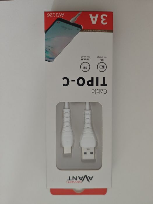 Cabos USB-A - USB-C (carregamento rápido)