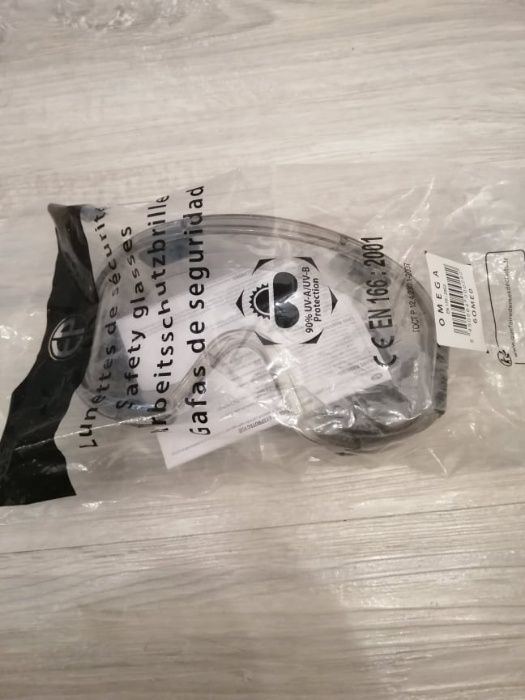 Очки защитные EN 166 2001
