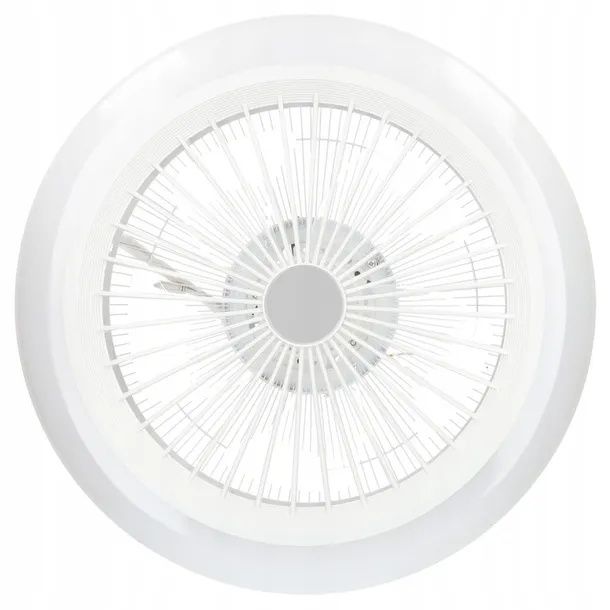 WS-FPZ170-50R-BK bez łopatkowy wentylator sufitowy z oświetleniem LED