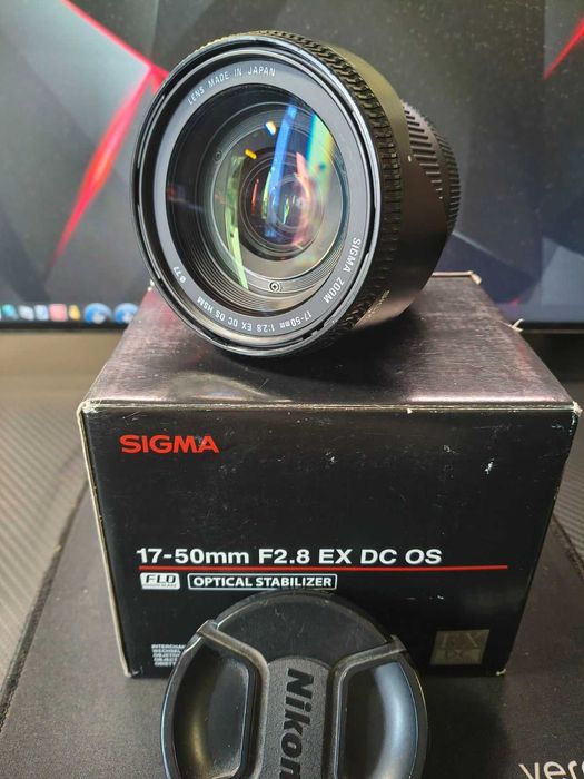 sigma 17 50 28 nikon - купити об'єктиви - Ціна на OLX.ua