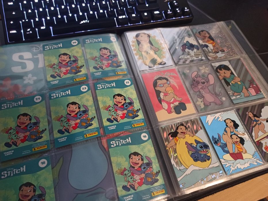 Troca de Cromos Lilo & Stitch