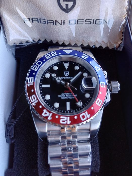 Relogio PAGANI GMT automático.