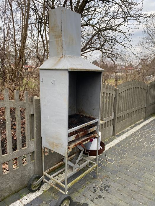 Grill duży domowa wędzarnia