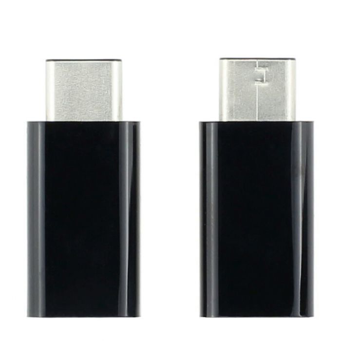 Adaptador conversor fêmea micro usb 2.0 para usb 3.1 tipo C - Novo