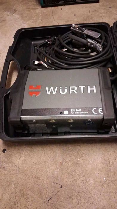 Spawarka inwertorowa Würth ESI 160 walizka zestaw stan jak nowa