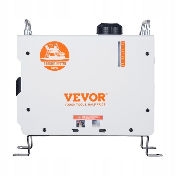 diesel air heater 12v/24v 2kw bluetooth app pilot na zewnątrz