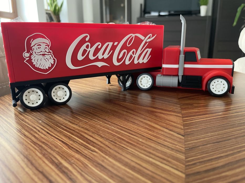 Ciężarówka coca cola, świateczna ozdoba, zabawka