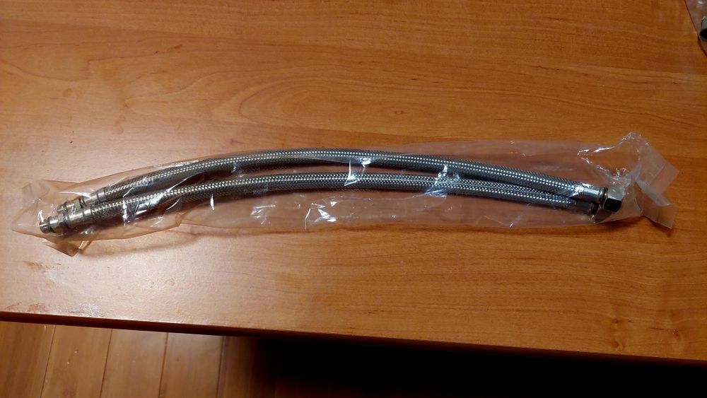 Wężyk przyłączeniowy do baterii/kranu/wylewki M10 3/8 40cm