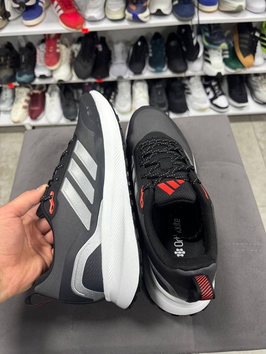 ОРИГІНАЛ 100% Кросівки Adidas Runfalcon 5 Tr Running Grey (JI4084) 47