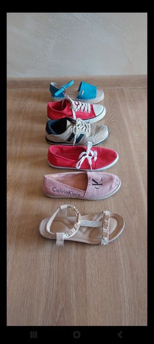 10 par butów rozmiar 36