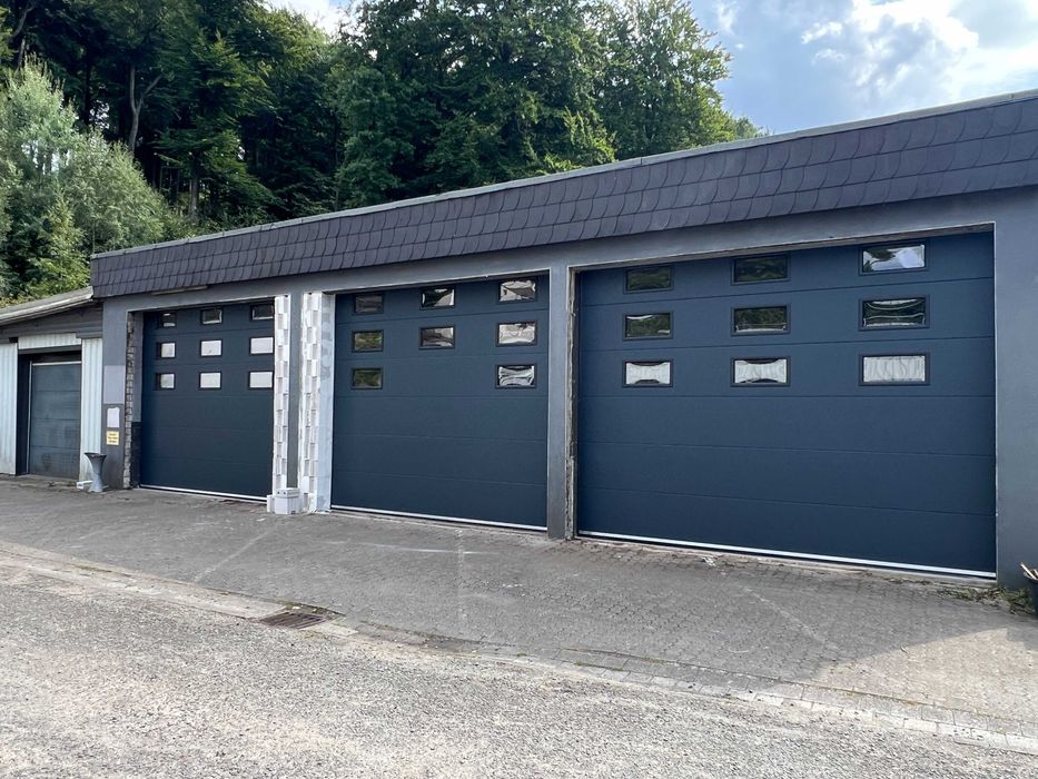 Brama garażowa segmentowa nowa 3500x3000, bez panela, różne wymiary