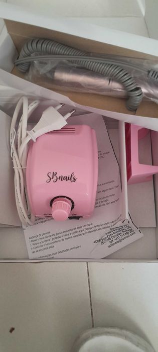 Kit motor e catalisador de unhas em gel