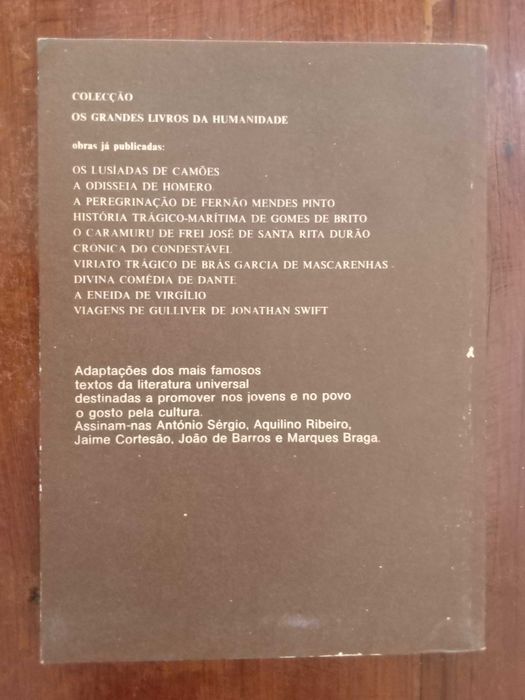 Os Lusíadas de Luís de Camões contados às crianças e lembrados ao povo