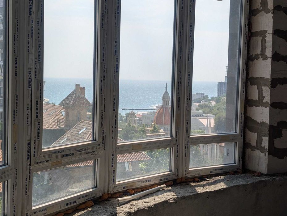 Срочно, 3 к.кв. в ЖК Гагарин плаза на Гагаринском плато. Вид моря!