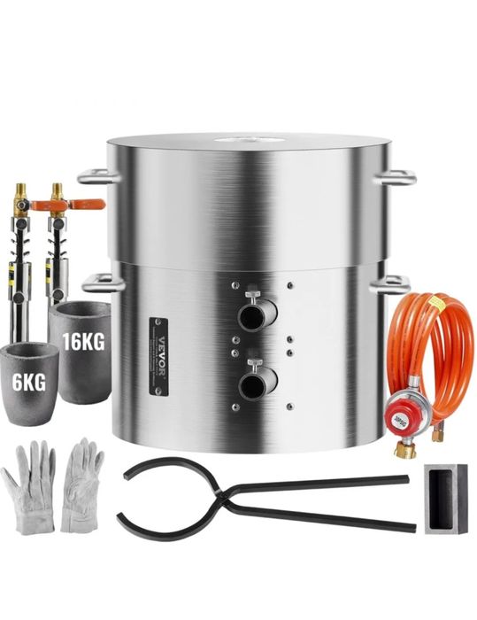 Плавільна печь на газу,