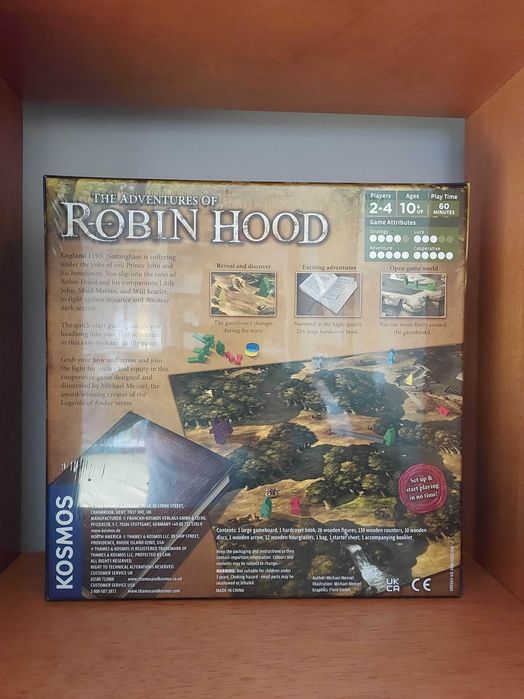 The Adventures of Robin Hood (Board Game, Jogo de Tabuleiro)