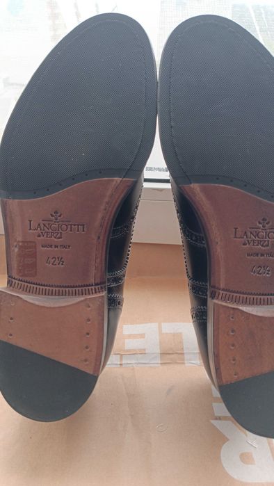 Нові Статусні Преміум туфлі дабл-монкі Lanciotti de Verzi Made in Italy.Р 43.28.5 см
