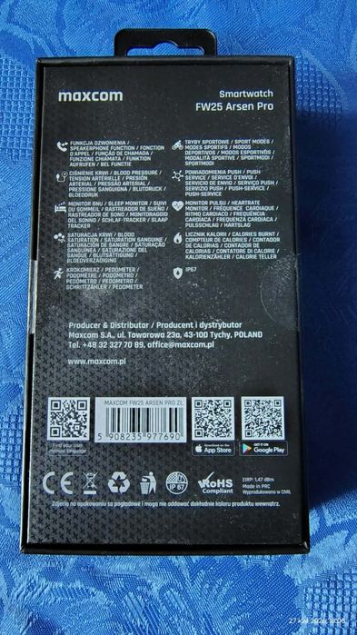 Smartwatch Maxcom FW25 Arsen Pro