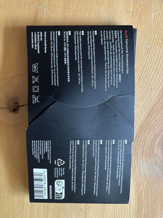 Pano de Limpeza Audi