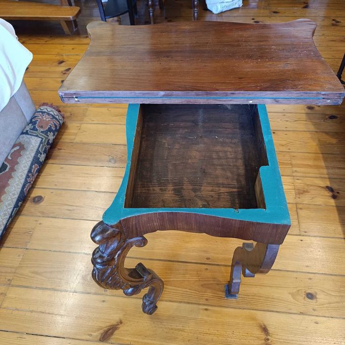 Mesa de jogo romântica séc XIX/XX