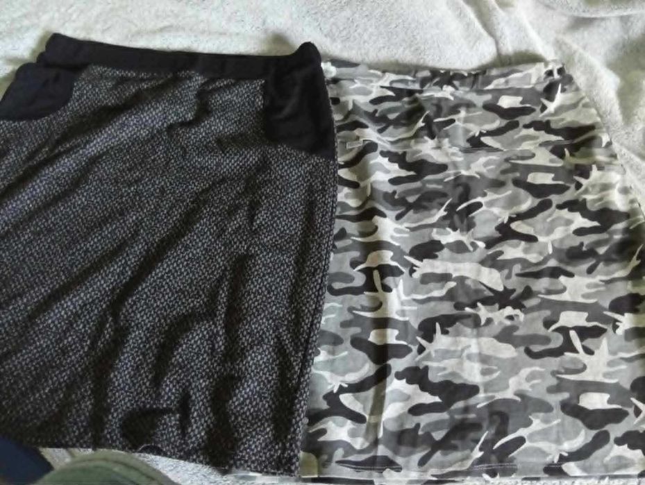 Dwie spódniczki w komplecie rozmiar xxl
