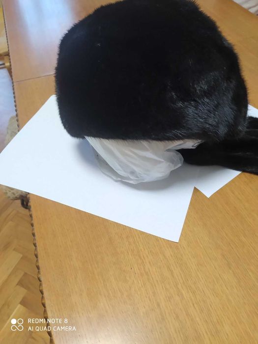 Шапка норковая, женская, новая