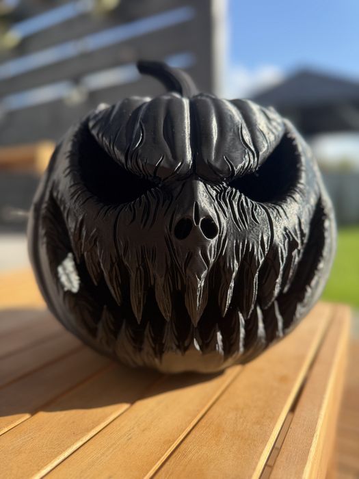 Mroczna Dynia Halloween Druk 3D / Spooky 3D Printed Pumpkin