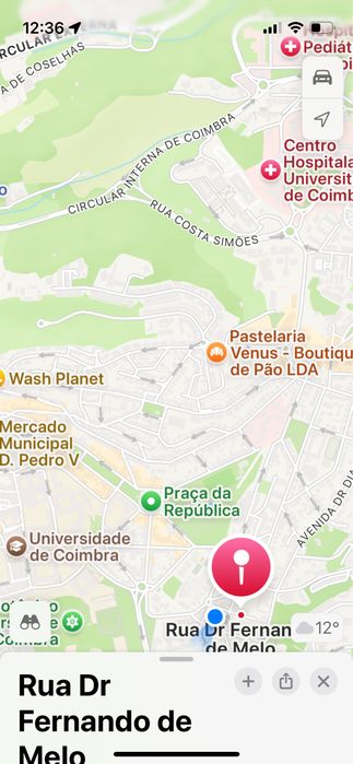Quarto para estudante Universitária em Coimbra