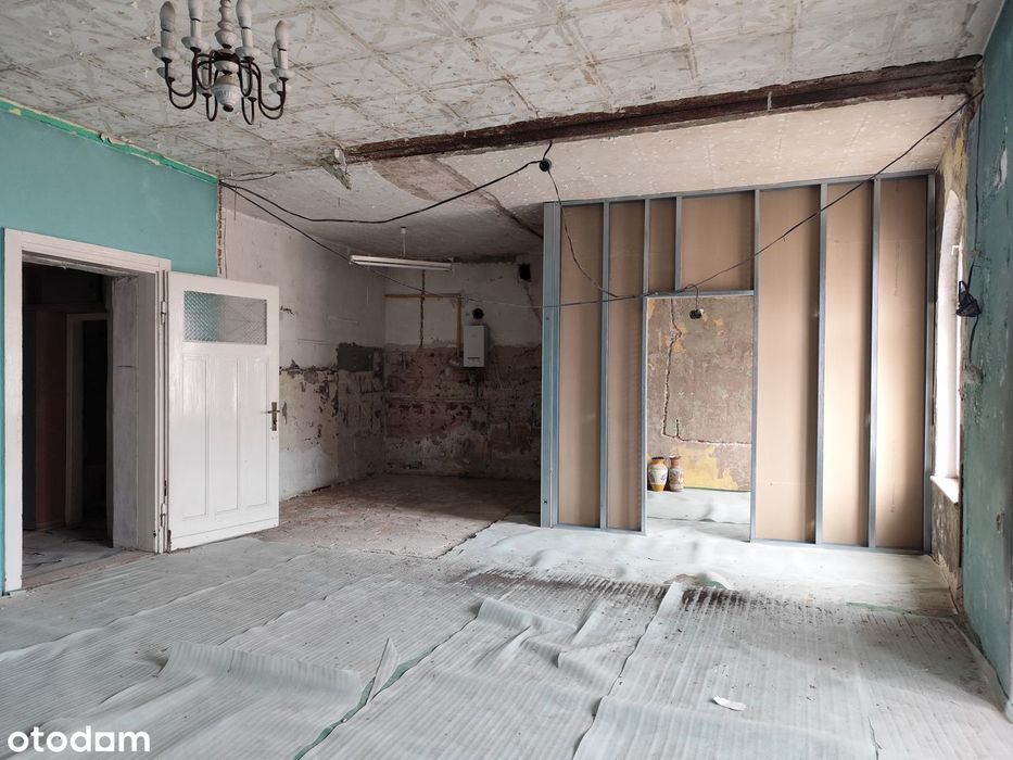 Do remontu 148 m2 możliwość adaptacji na 2 mieszkania BYTOM Dworcowa
